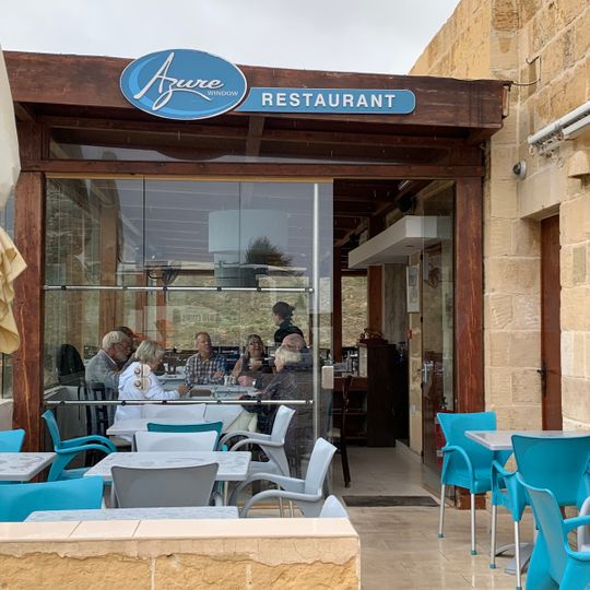 Collapsed Azure Window