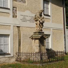 Socha svaté Anny Na Karmeli v Mladé Boleslavi