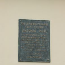 Pamětní deska Antonína Pešla