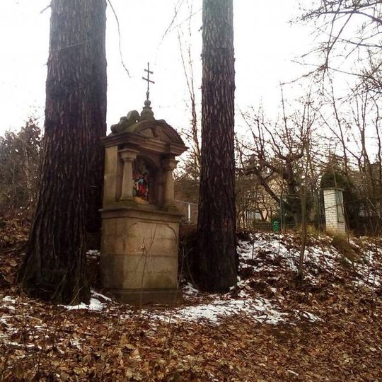 6. zastavení na křížové cestě v Jindřichově Hradci