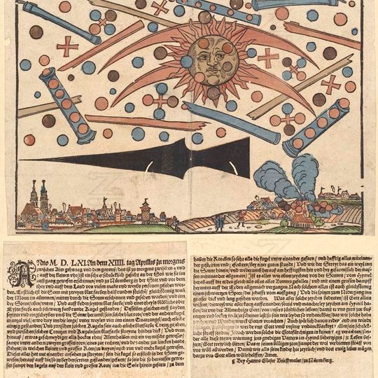 1561 celestial phenomenon over Nuremberg