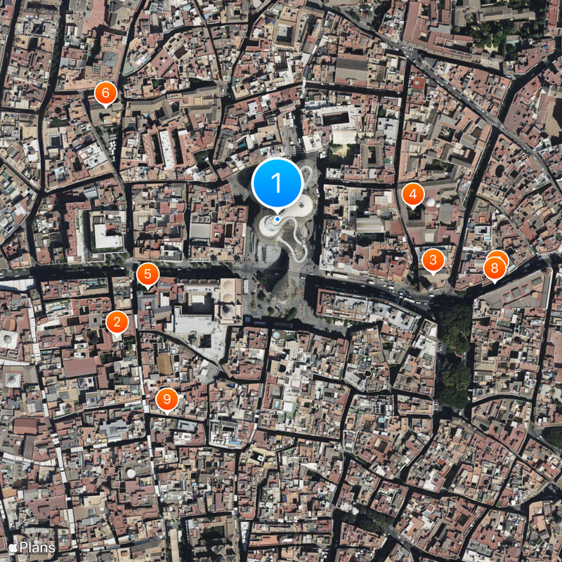 Metropol Parasol Mapa