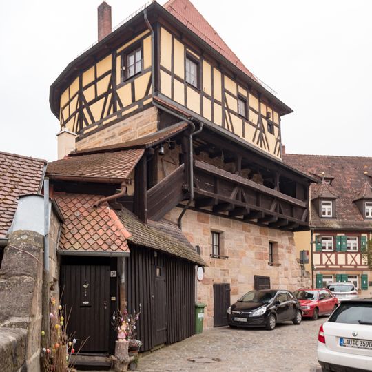 City wall tower in Lauf an der Pegnitz