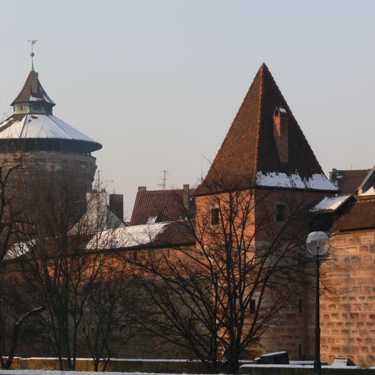 City walls of Nuremberg
