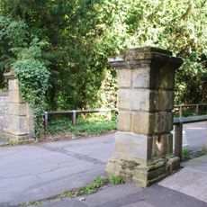 Gatepiers At Entrance To Drive Of Kirkleatham Hall School