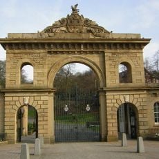 Entrance Gateway And Flanking Lodges (At South Entrance)
