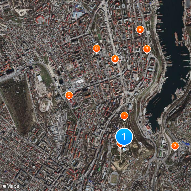 Siege of Sevastopol Mappa