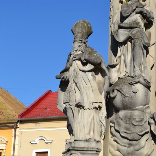 Trojičný stĺp, socha ii. -kópia