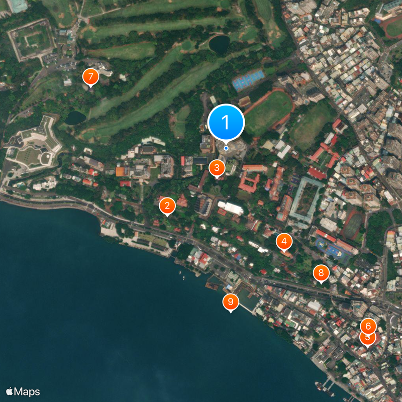 Aletheia University Map