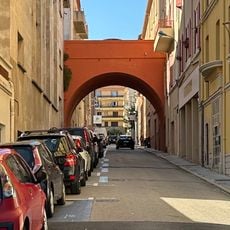 Pont de la rue Pasteur sur la rue Jules Ferry