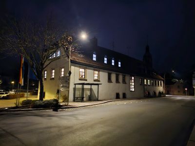 At night 0