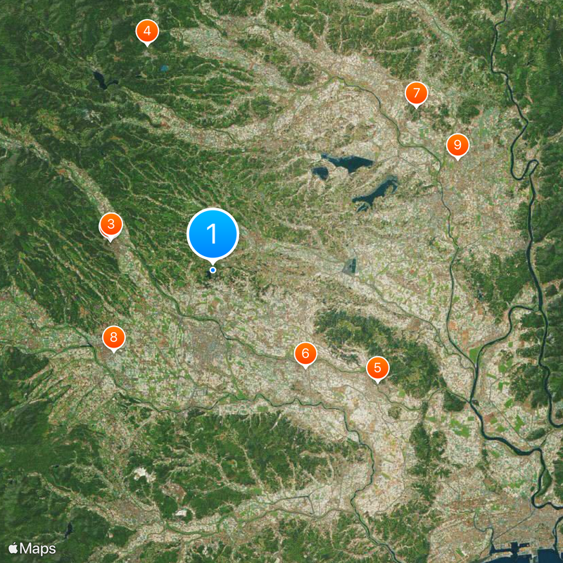 Kejonuma Leisure Land Map