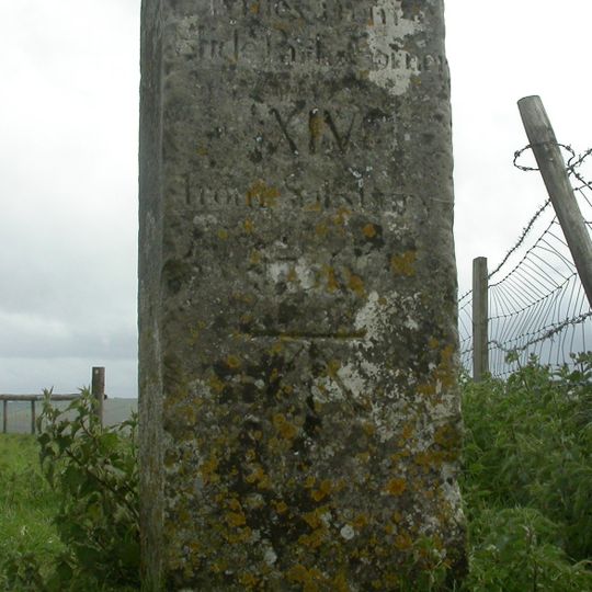 Whitesheet Hill milestone