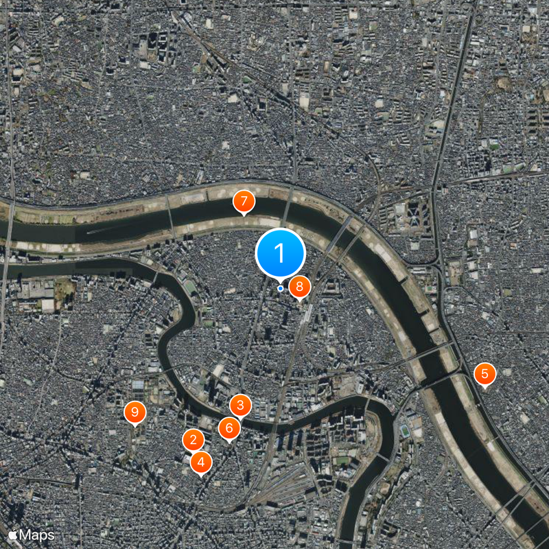 Senju Map