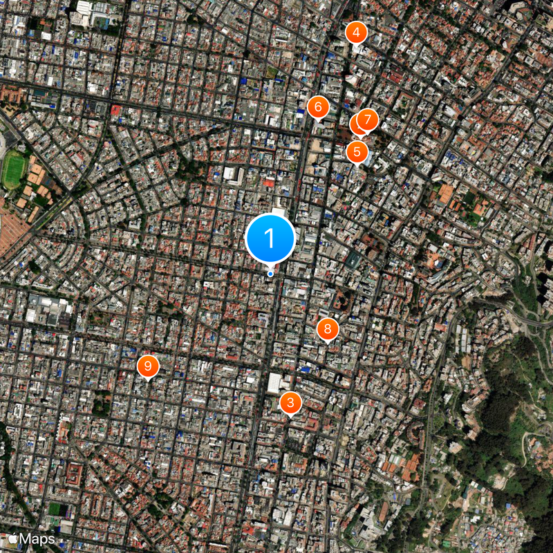 Ministry of National Education Map