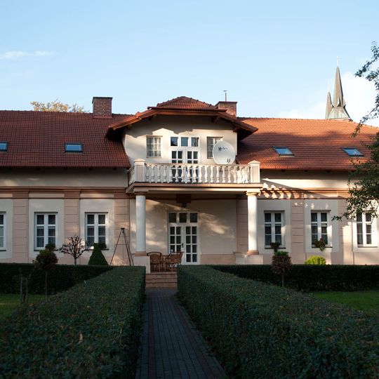 Rectory of old Saint Stanislaus church in Boguchwała