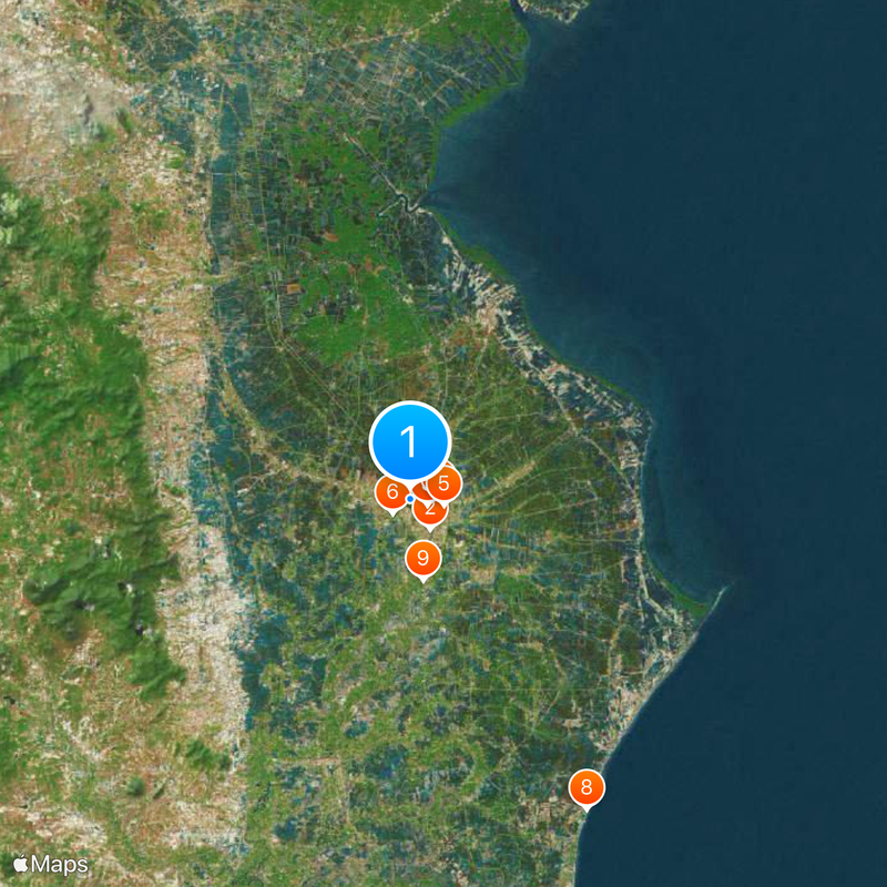 Phra Nakhon Khiri Historical Park Mapa