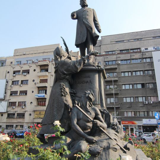 Monument to Alexandru Lahovary, Marius Jean Antonin Mercié, Bucharest