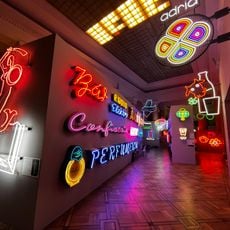 Neon "Warszawa"