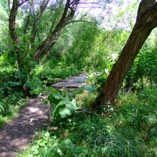 Lávka přes Loděnici u Markova mlýna