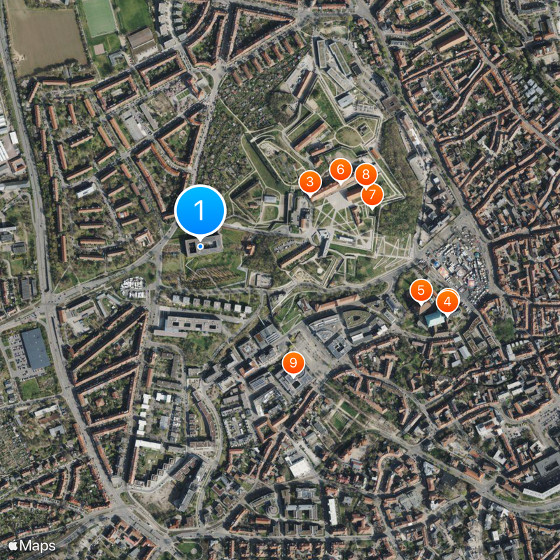 Federal Labour Court of Germany Map