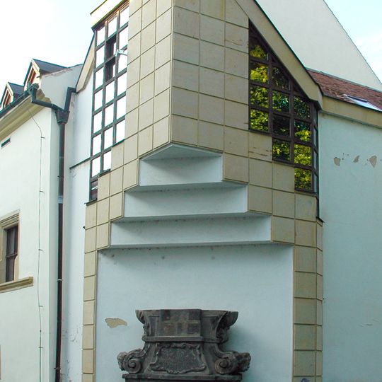 Socha svatého Františka Xaverského - podstavec