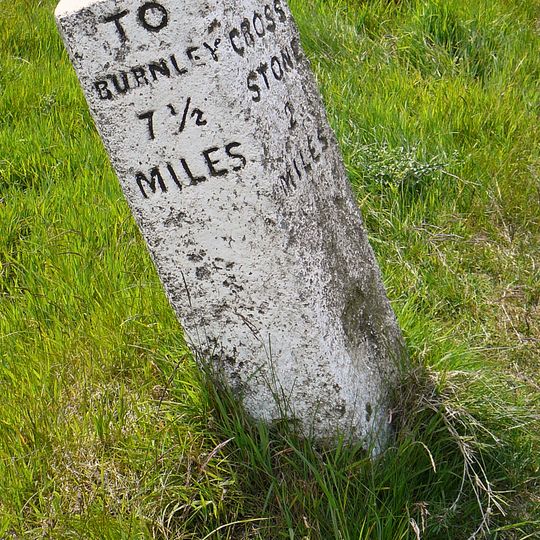Milepost To East Of Sportsmans Arms At Junction Of Eastwood Road At Ngr Sd 932272