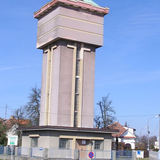 Water tower in Borovany