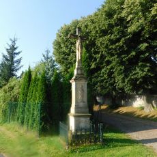 Kříž u hřbitova v Pavlovicích