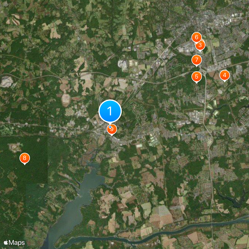 Elkton Map