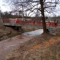 Bridge over Luční potok in Rudník near no. 359