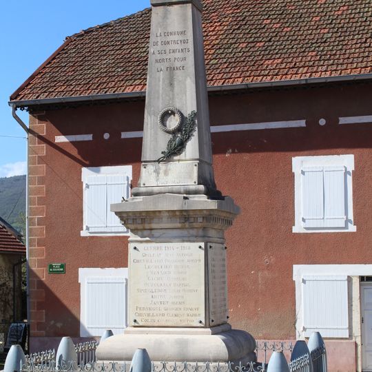 War memorial of Contrevoz