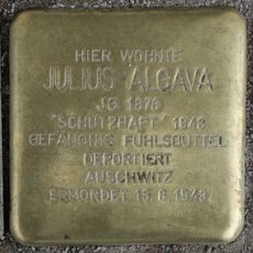 Stolperstein für Julius Algava
