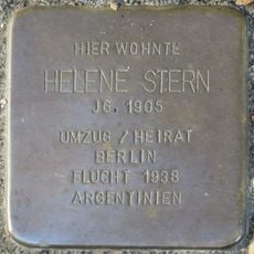 Stolperstein en memoria de Helene Stern
