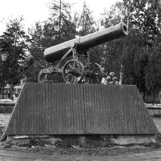 Cannon casting in 1852, Petrozavodsk