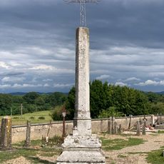 Cemetery cross of Crans