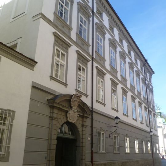 Erzbischöfliches Palais, der Garten archäologisches Fundhoffnungsgebiet