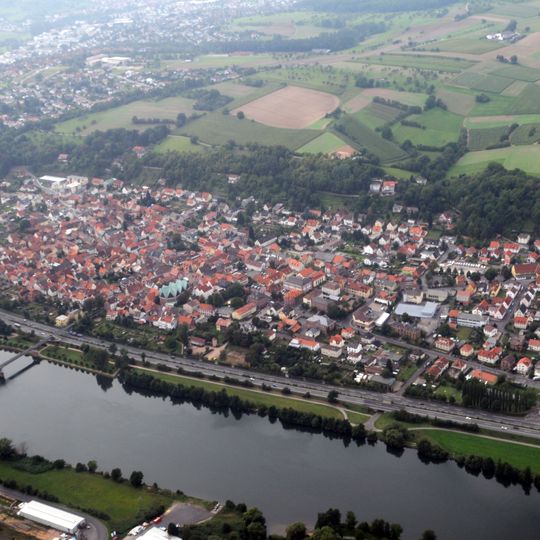 Fußgängerbrücke Obernburg