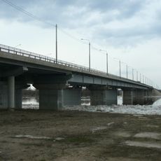 Automobile bridge over Msta (Belaya Gora)
