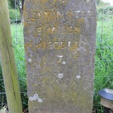 Milestone, Lawton Cross, nr Manor Farm