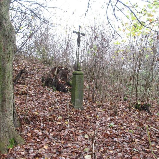 Kříž severně od Hory Svatého Václava