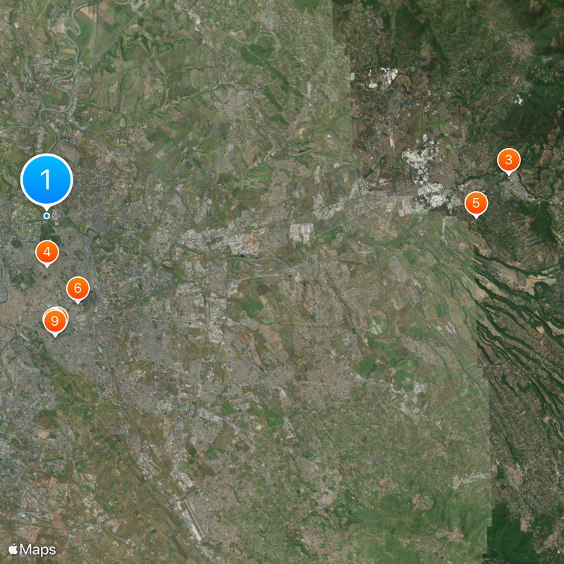 Aniene Map
