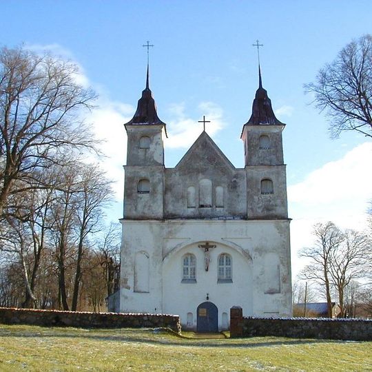 Holy Trinity church in Lēnas
