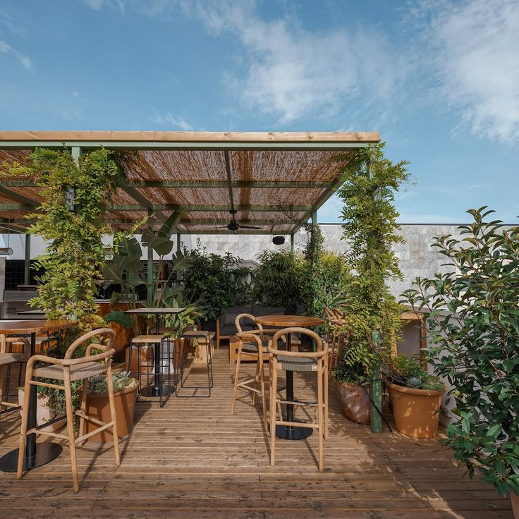 The Pulitzer Terrace à l'Hotel Pulitzer