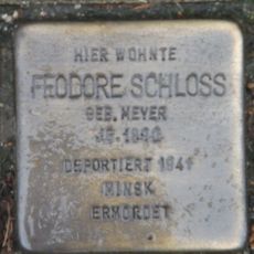 Stolperstein en memoria de Feodore Schloss