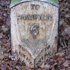 Milepost, 60yds S of 47 Cromer Rd