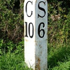 Milepost At National Grid Reference So7412 0643