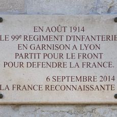 Commemorative plaque