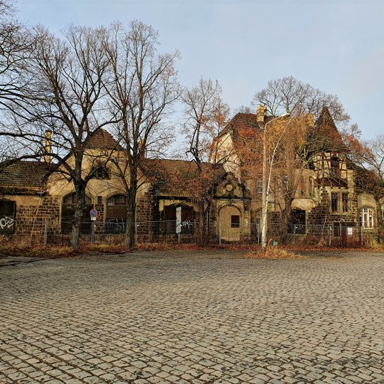 Bahnhofsgebäude Leipzig-Schönefeld