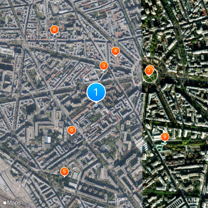 École Boulle Map